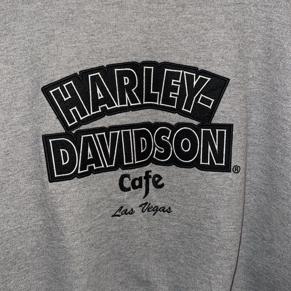 90s Vintage Harley Davidson Cafe Las Vegas Crewneck - Picture 2 of 4